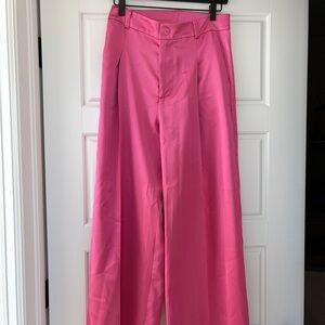 RESA Hot Pink Satin Trousers